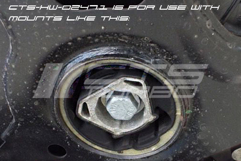 CTS TURBO MQB (MK7/8V A3/S3) TORQUE ARM INSERT – EARLY V1 STYLE
